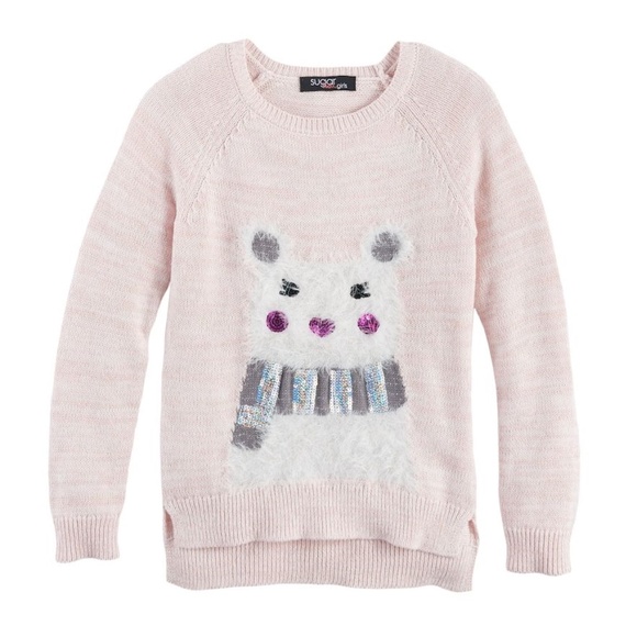 Sugar Rush Other - Girl's Sugar Rush Fuzzy Animal Sweater Size XL 16